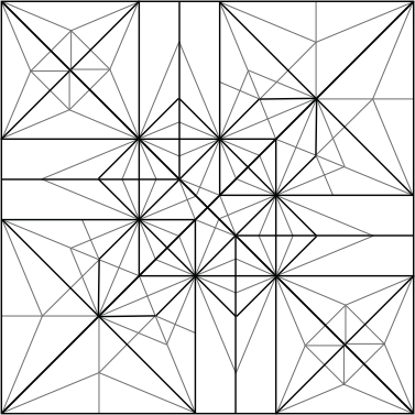 Dragonfly Crease Pattern